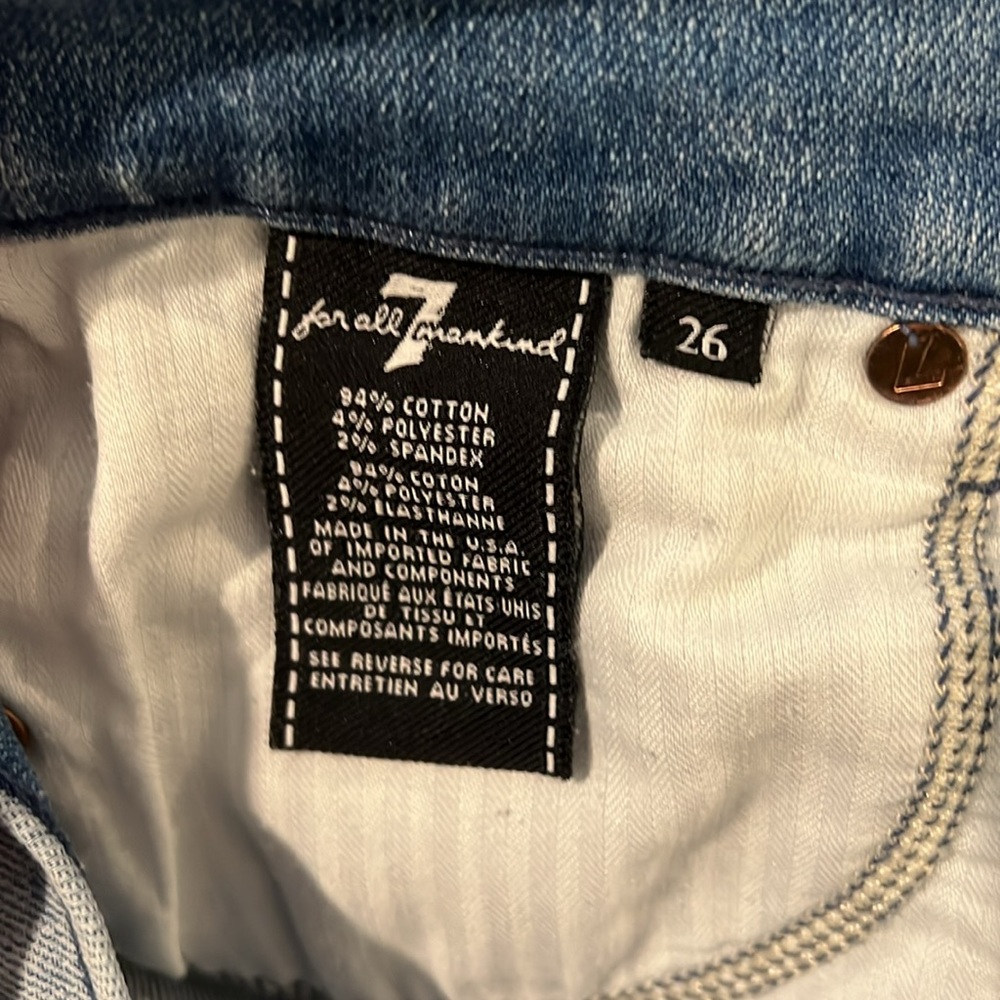 7 For All Mankind Roxanne Ankle Shadow Seam Jeans - Picture 13 of 13